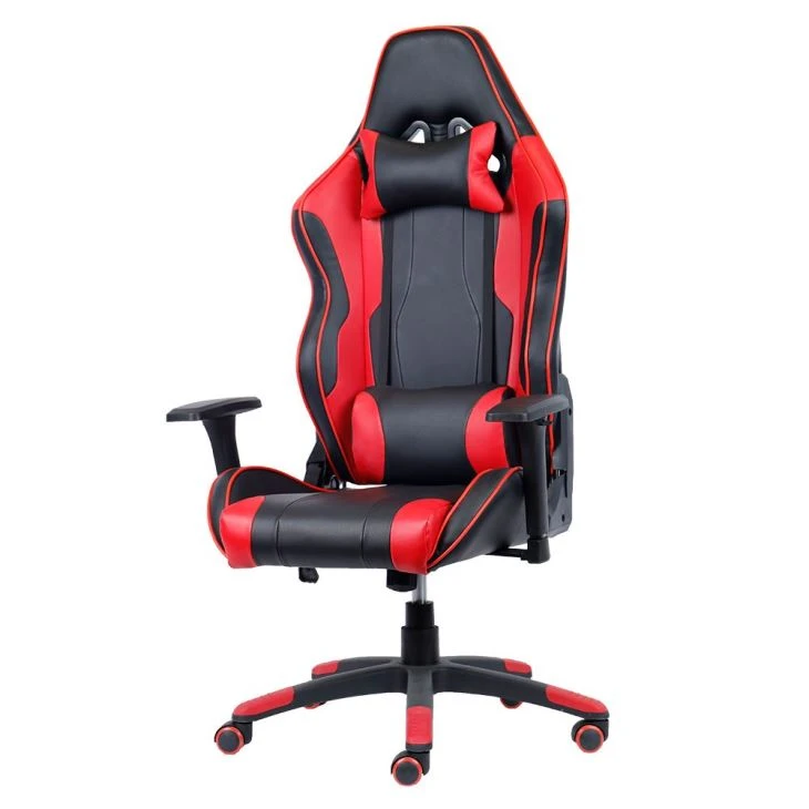 Modern Red Leather Gaming Racing Office Chair